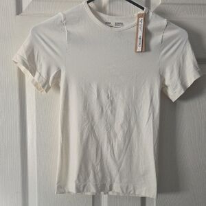 SKIMS Smoothing Seamless Top, Color MARBLE